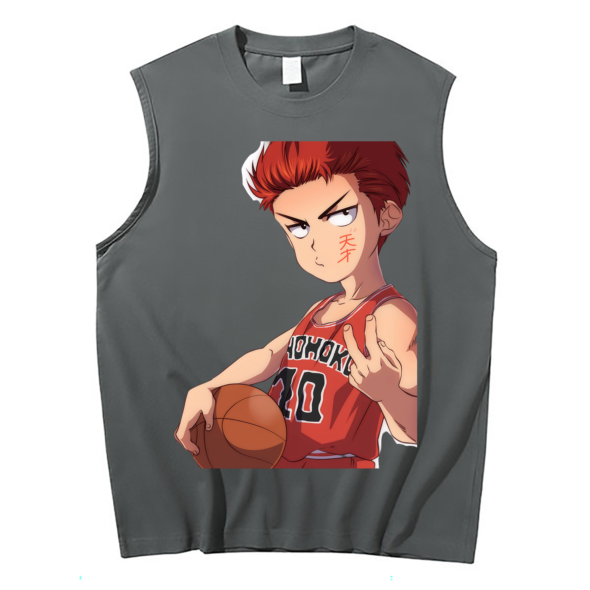 （画像用） SLAM DUNK／スラムダンク コットン100％タンクトップ（フロントプリント）